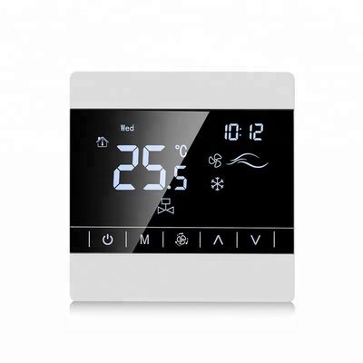 Frequência do termostato 50/60Hz do aquecimento Underfloor do tela táctil de Digitas da sala